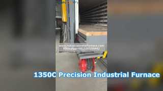 Piec z wysuwanym trzonem o bardzo wysokiej temperaturze, maks. 1350°C