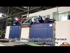 Przemysłowy piec indukcyjny do topienia stali 5T 60 minut do topienia stali 3000KW