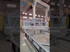 ramy przesuwane z okładki do pieca typu do przetwarzania cieplnego,