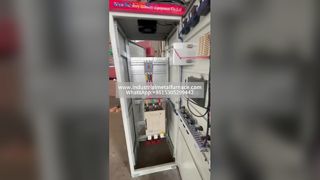 Dostawa pod klucz! Niestandardowa szafa sterownicza do pieca z paleniskiem na wózku