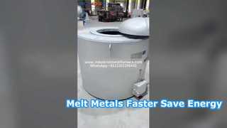 Piec do topienia metali nieżelaznych z oporem elektrycznym – wysoka wydajność