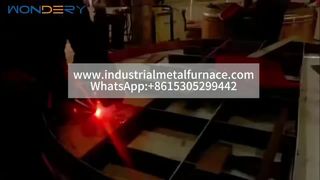 Przemysłowy piec do obróbki cieplnej części metalowych – ładowanie pionowe