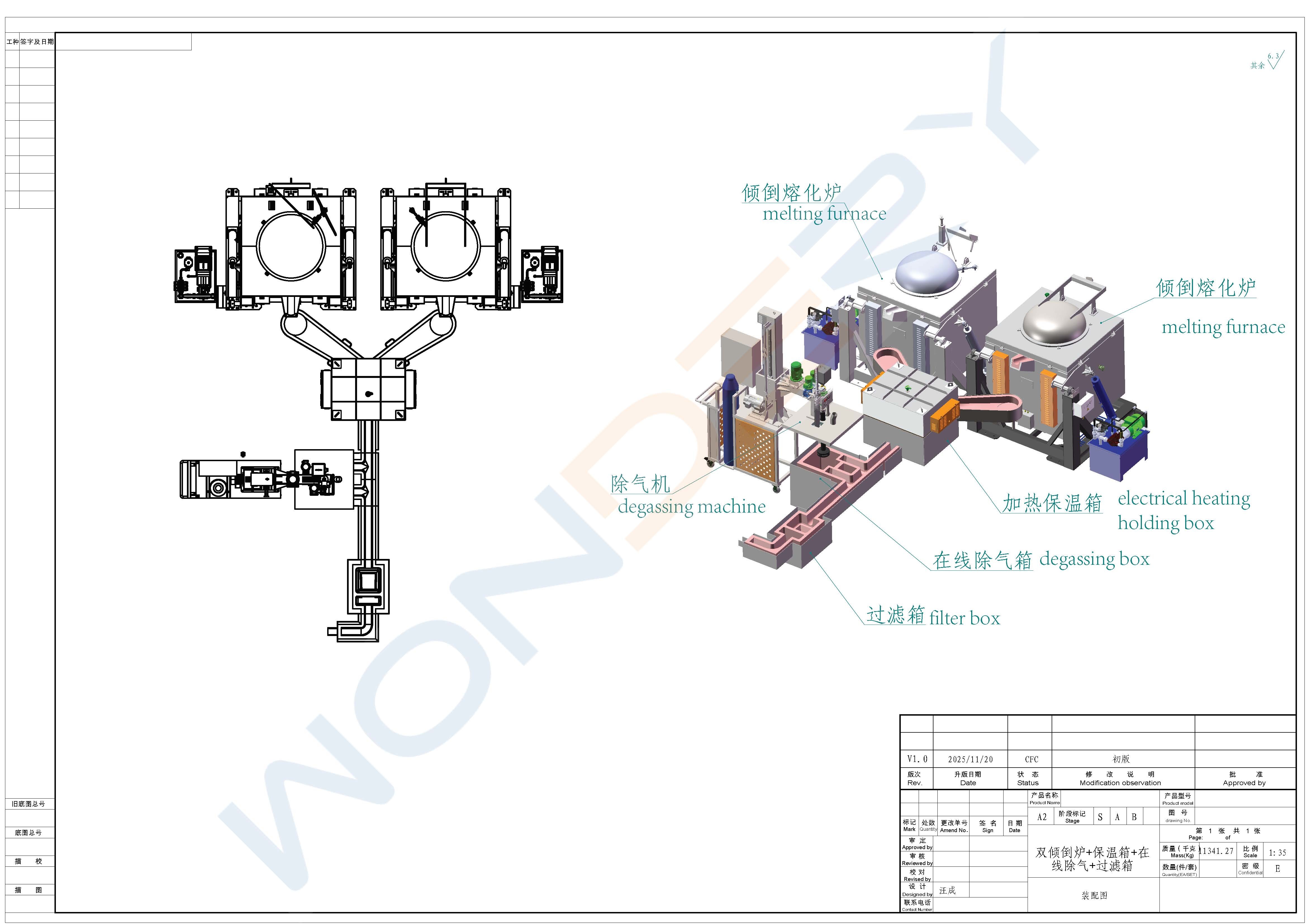 Najnowsze blogi firmy WUXI WONDERY Wprowadza na Rynek Wydajną, Kompaktową Linię Pieców Topielnych dla Azjatyckich i Afrykańskich Warsztatów Odlewniczych