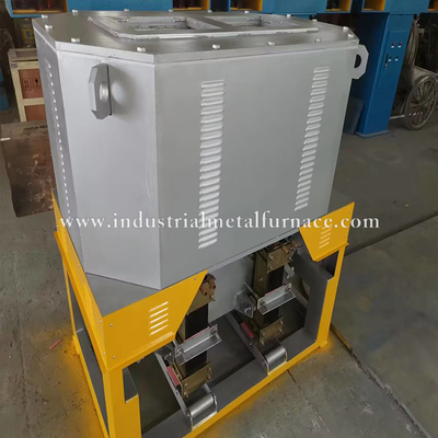 kupować Indukcyjny piec do topienia miedzi o mocy 200 kW z dwiema kąpielami do odlewania grawitacyjnego 500 kg / H online manufacture