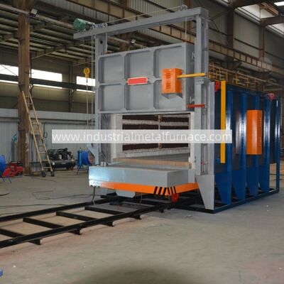 kupować Premium RT3-1300-12 Elektryczny ogrzewający piec Bogie Hearth do obróbki cieplnej metali w wysokiej temperaturze produkcja online