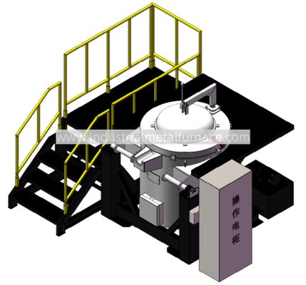 kupować WDL-DGQ-600 Elektryczny piecnik do topienia telluru o odporności elektrycznej z hydraulicznym układem nachylania produkcja online