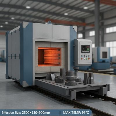 kupować Elektryczny piecowiec do ogniska z 2500×1300×900 mm rozmiarami efektywnymi i nominalną temperaturą 950°C do obróbki cieplnej produkcja online