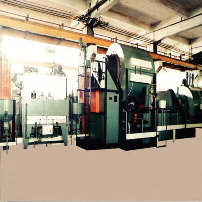 kupować 300 kg / H Obrotowy stalowy pas z kulką Obróbka cieplna Piec obrotowy do topienia aluminium online manufacture