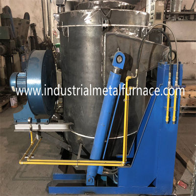kupować Przemysłowy Piec do Topienia Metali Miedzianych WDL-RG-350F, Opalany Gazem Ziemnym, Uchylny - Pojemność 500kg produkcja online