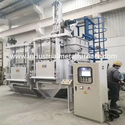 kupować 2000KG/H Continuous Gas Fired Industrial Aluminum Melting Furnace online manufacture