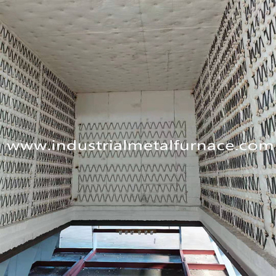 Przemysłowy opór elektryczny 70 kW Obróbka cieplna Samochodowy piec dolny Bogie Hearth Furnace