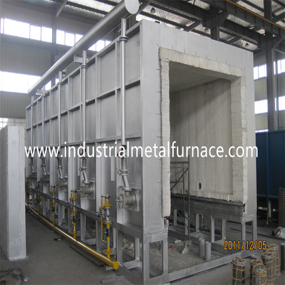 Piec dolny samochodu z palnikiem gazowym 320 kW / H, piec grzewczy Bogie Hearth Furnace
