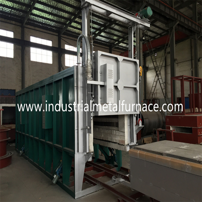 Przemysłowy opór elektryczny 70 kW Obróbka cieplna Samochodowy piec dolny Bogie Hearth Furnace