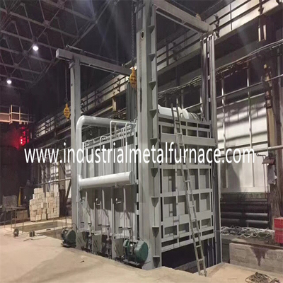 Piec dolny samochodu z palnikiem gazowym 320 kW / H, piec grzewczy Bogie Hearth Furnace