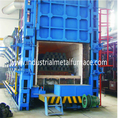2000MM 1300 stopni Piec dolny na gaz ziemny, Piec Bogie Hearth Wysokotemperaturowy