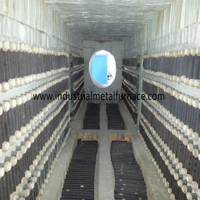 550 stopni Celsjusza Bogie Hearth Aluminium Wire Annealing Car Bottom Furnace For Aluminium Coils