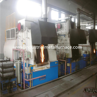 2700 × 1600 × 1100mm Piec do obróbki cieplnej 140KW Aluminiowa podwójna głowica do wyżarzania