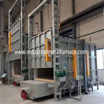 1-strefowy piec elektryczny Bogie Hearth Car dolny piec, piec do obróbki cieplnej 2000 × 1000 × 1000 mm