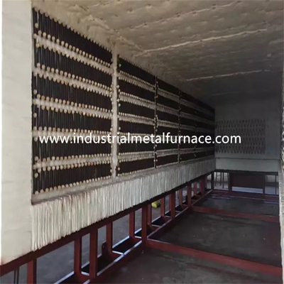 1250 ℃ Elektryczny dolny piec samochodowy 3000 × 1000 × 1000 mm Niezależna regulacja temperatury