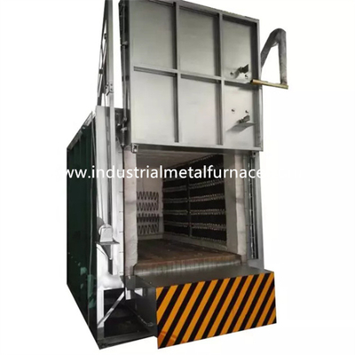 Elektryczny piec do obróbki cieplnej Bogie Hearth 1200 stopni Celsjusza 3500 × 1600 × 1600 mm