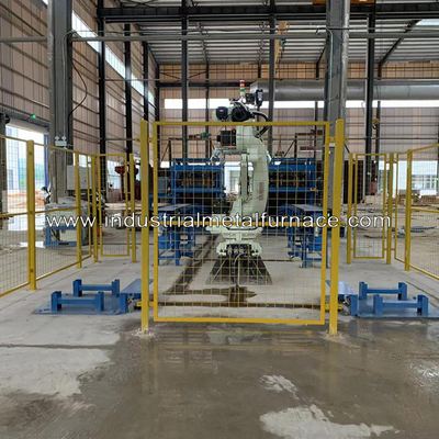 6,5 kg Maszyna do układania wlewków aluminiowych W pełni automatyczna 5.0S 6ton / H