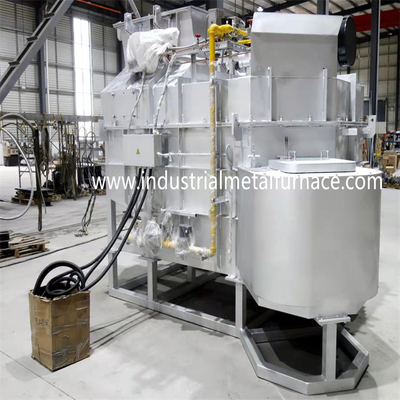 300 do 3000 kg / h Pogłosowy piec do topienia stopu aluminium Piec do przechowywania aluminium
