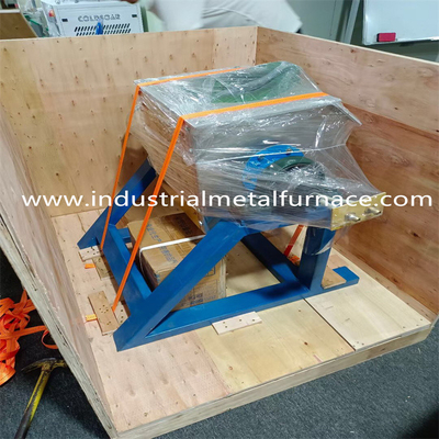 110KW 50KG Przemysłowy piec indukcyjny do topienia metalu 145kgs