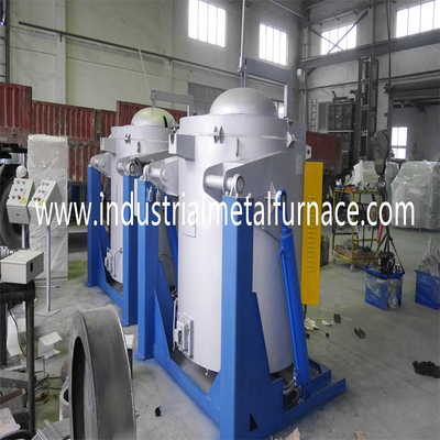 Przemysłowy piec do topienia aluminium o średnicy 1000 mm do stali