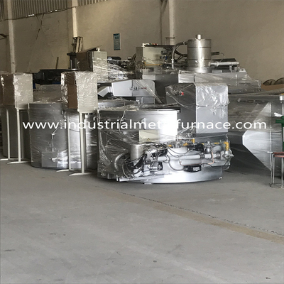 300 do 1000 kg Elektryczny piec do topienia miedzi opalany olejem do topienia miedzi 1400 stopni