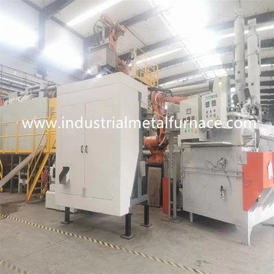 9500 mm 45000 kg Piec do przechowywania aluminium Piec do topienia gazu ziemnego