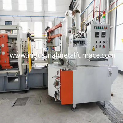 500 kg opalany gazem proces odlewania ciśnieniowego pieca aluminiowego 660 ℃