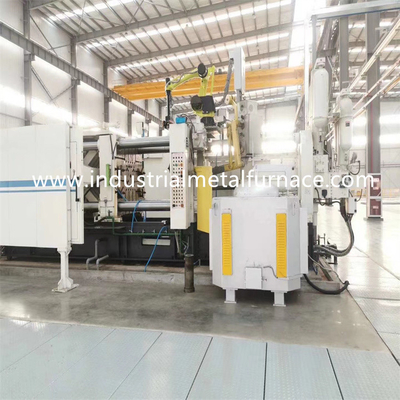 300 do 3000 kg / h Pogłosowy piec do topienia stopu aluminium Piec do przechowywania aluminium